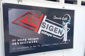 oksigen di gresik dalam beranda