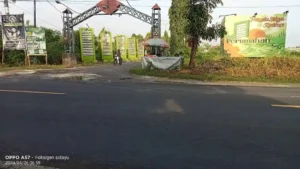lokasi masuk perum permata sidayu residence